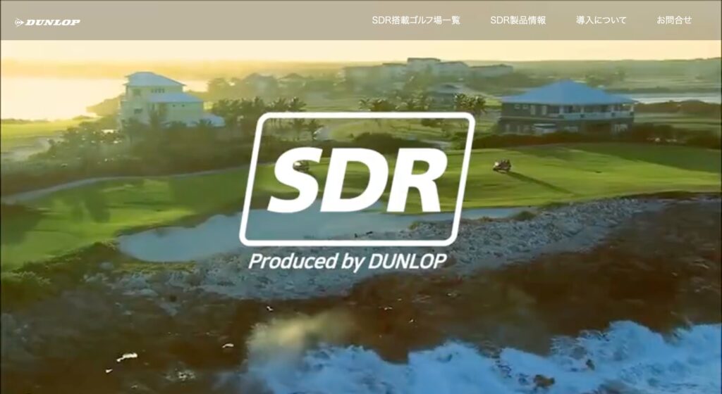 SDR GOLF SIMULATOR/ダンロップの画像